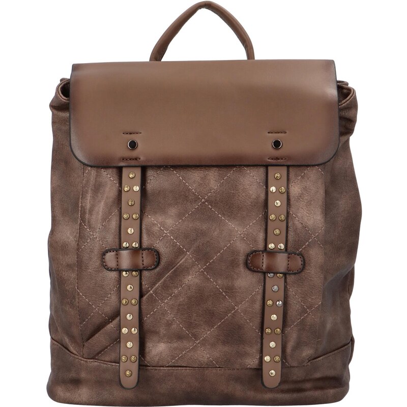 Dámský batoh taupe - Maria C Grace taupe 90278859
