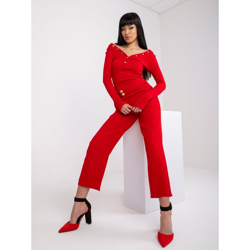 Factory Price Pants-FE-SP-5704.69P-Red