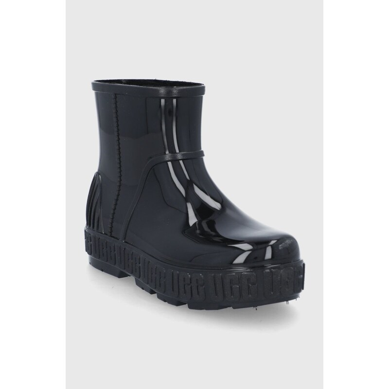 Holínky UGG Drizlita dámské, černá barva, 1125731.BLK