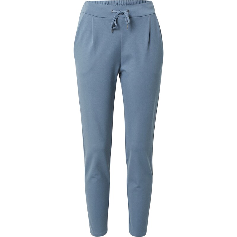 VERO MODA Kalhoty se sklady v pase VMEva modrá