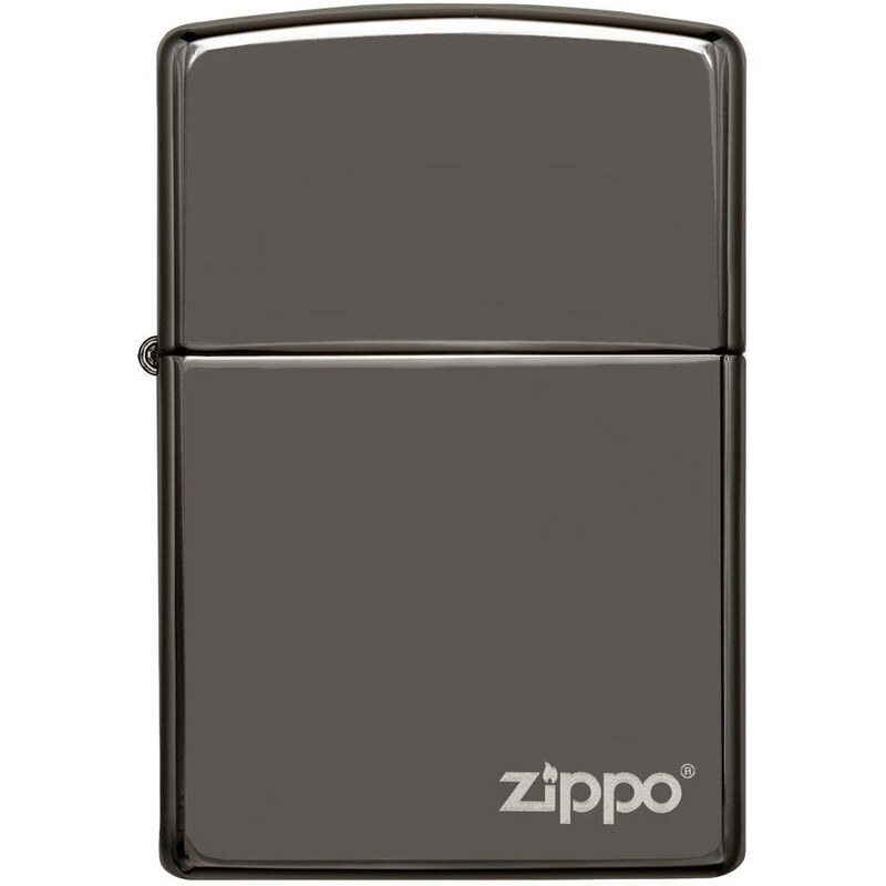 Zippo Black Ice Logo 150ZL