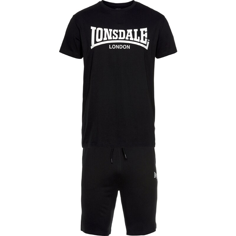 LONSDALE Joggingová souprava černá