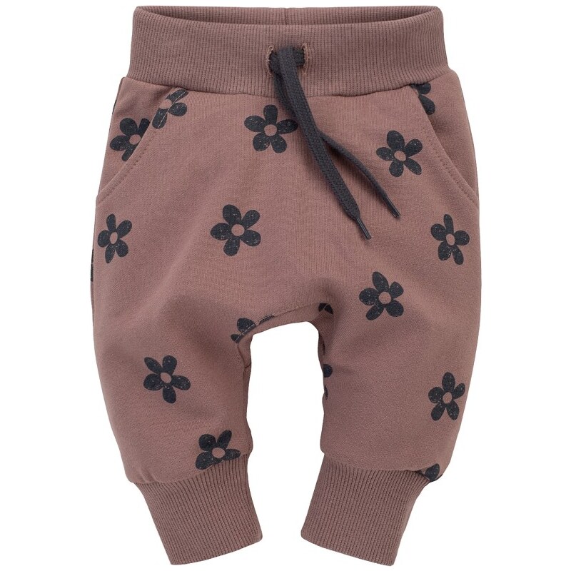 Pinokio Happiness Joggers Tmavě růžový vzor