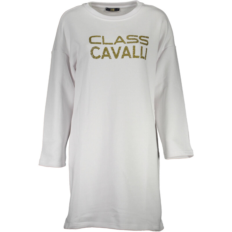 Bílá sportovní mMikina Cavalli Class