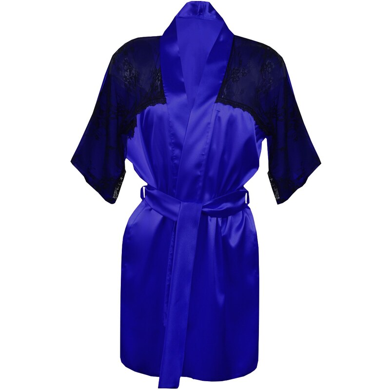 DKaren Housecoat Barbara Blue