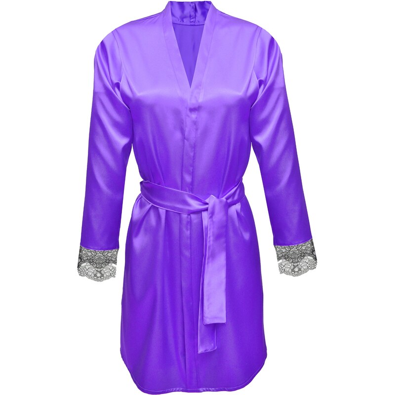 DKaren Housecoat Gina Violet