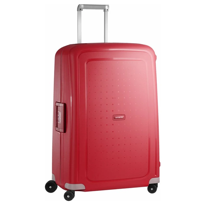 Skořepinový kabinový kufr Samsonite S`Cure Crimson Red 52 x 75 x 31 cm 102  l. - GLAMI.cz