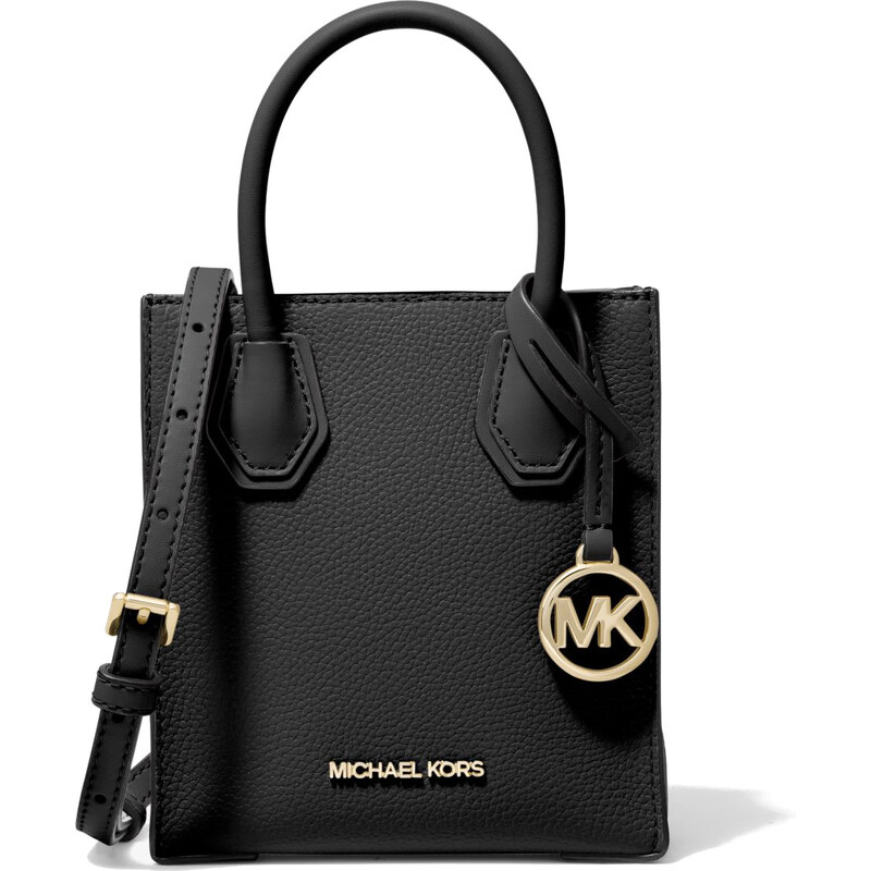 Michael Kors kožená kabelka Mercer Mini černá 66945655