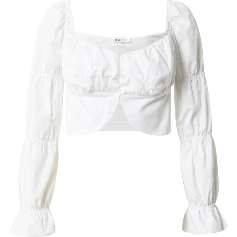 Femme Luxe Halenka PERLA bílá 109493879