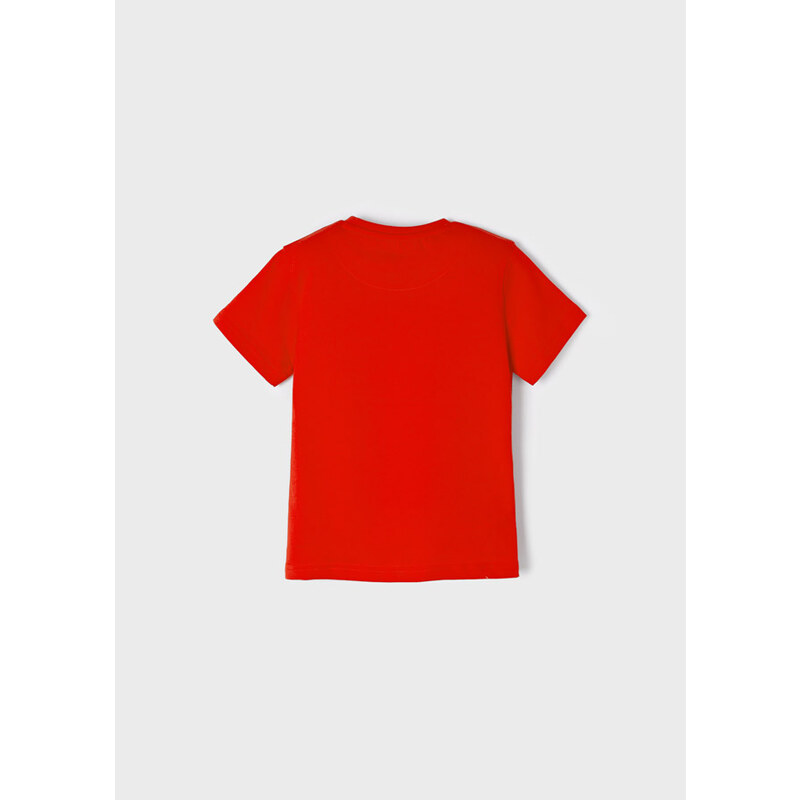 Chlapecké tričko MAYORAL, červené VELRYBA