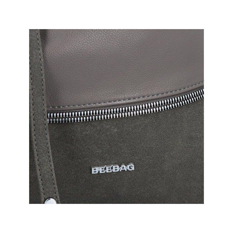 Dámská kabelka univerzální BEE BAG šedá 1902A551