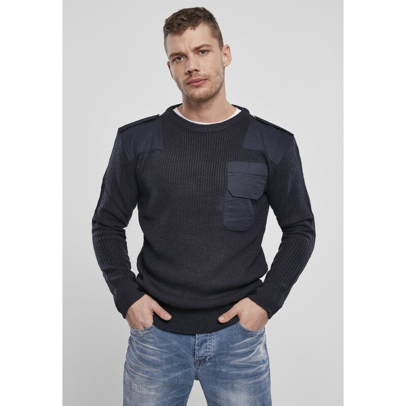 Pánský pulovr // Brandit BW Pullover navy