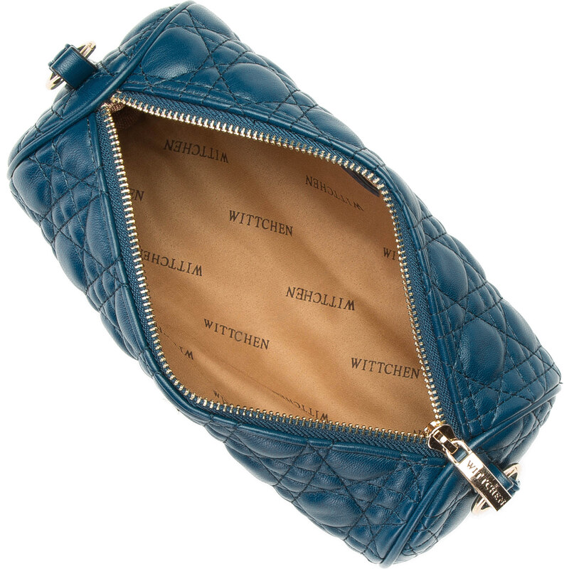 Dámská kabelka Wittchen, tyrkysová, ekologická kůže