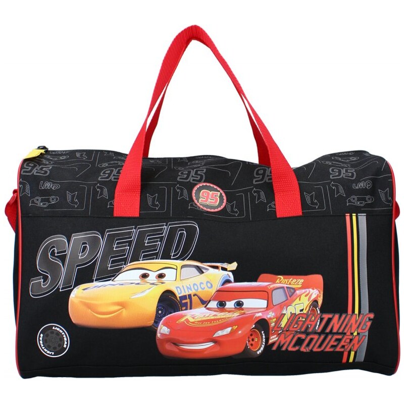 Vadobag Dětská / chlapecká sportovní / cestovní taška Auta - Blesk McQueen