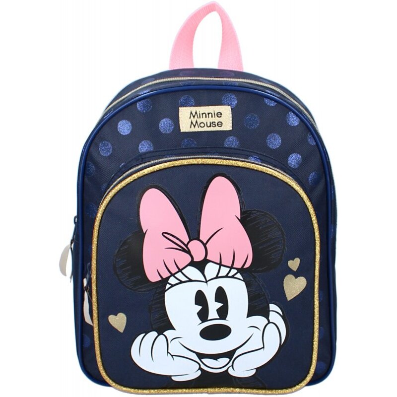 Vadobag Dívčí batoh Minnie Mouse - Disney - motiv Glitter Love
