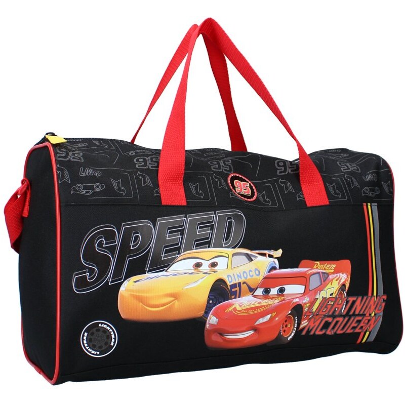 Vadobag Dětská / chlapecká sportovní / cestovní taška Auta - Blesk McQueen