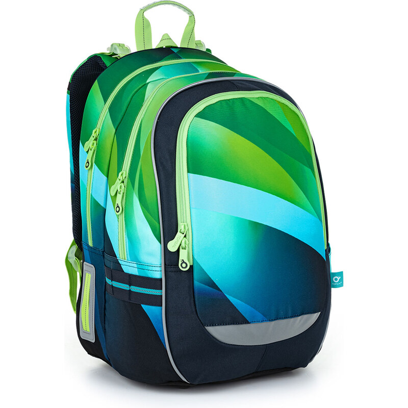 Modrozelený školní batoh Topgal CODA 22018