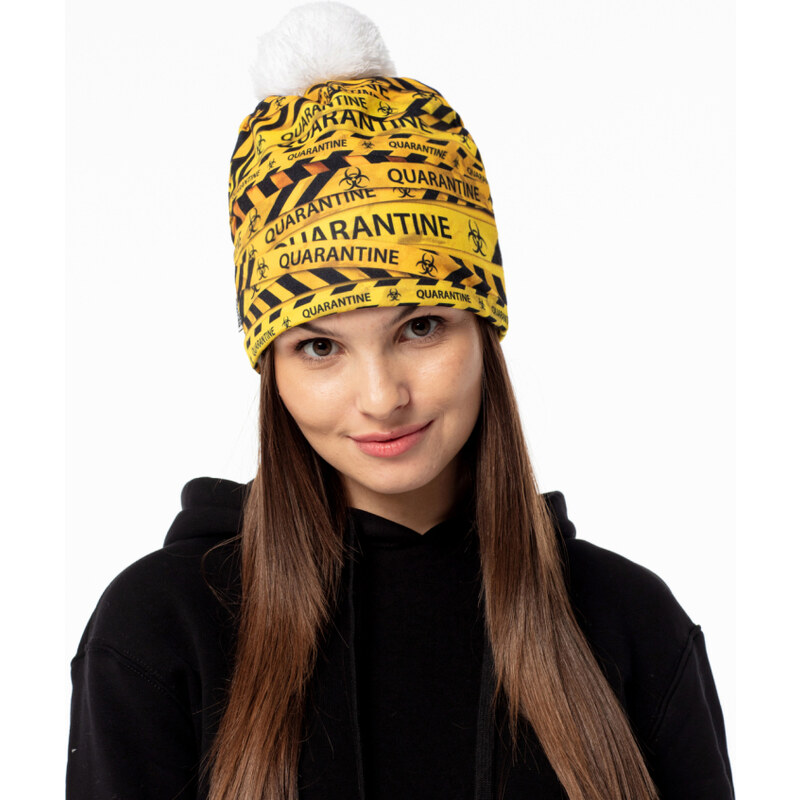 Mr. GUGU & Miss GO Woman's Quarantine Beanie WB21WH 1828