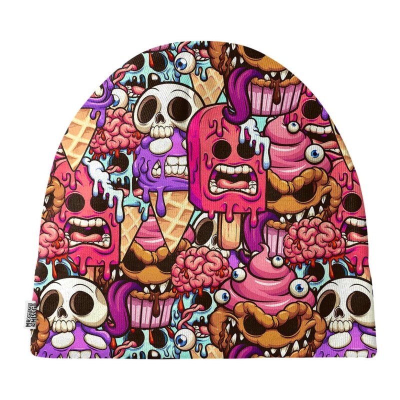 Mr. GUGU & Miss GO Man's Zombie Ice Cream Beanie MB 212121