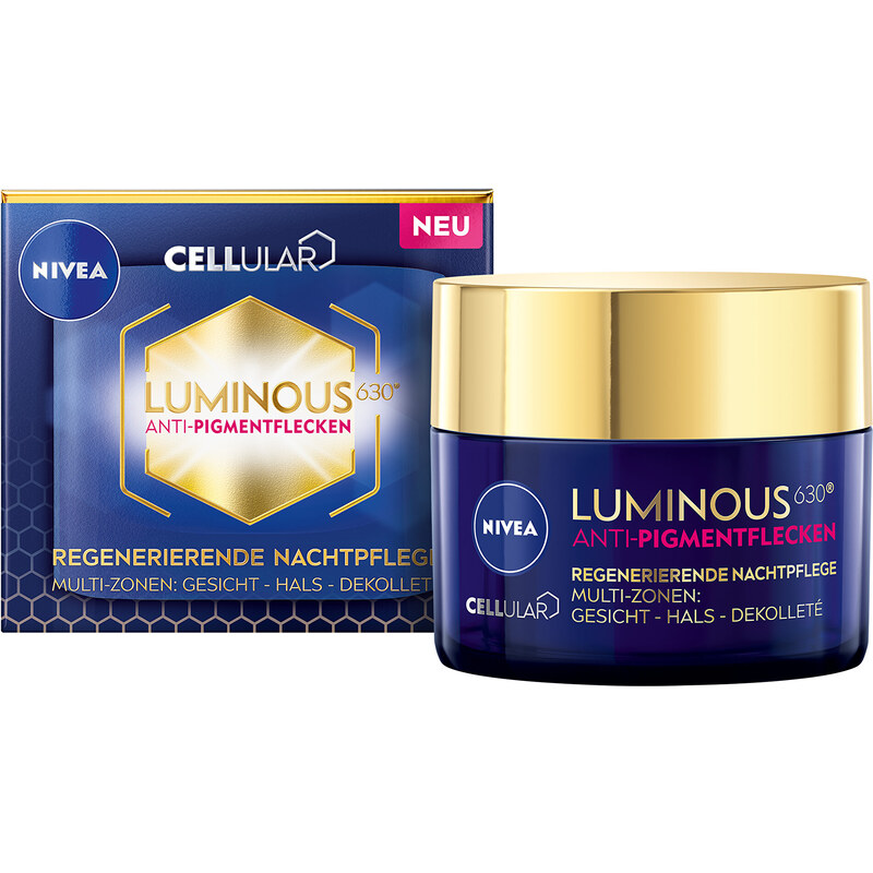 Nivea Noční krém proti pigmentovým skvrnám Cellular Luminous 630 (Night Cream) 50 ml