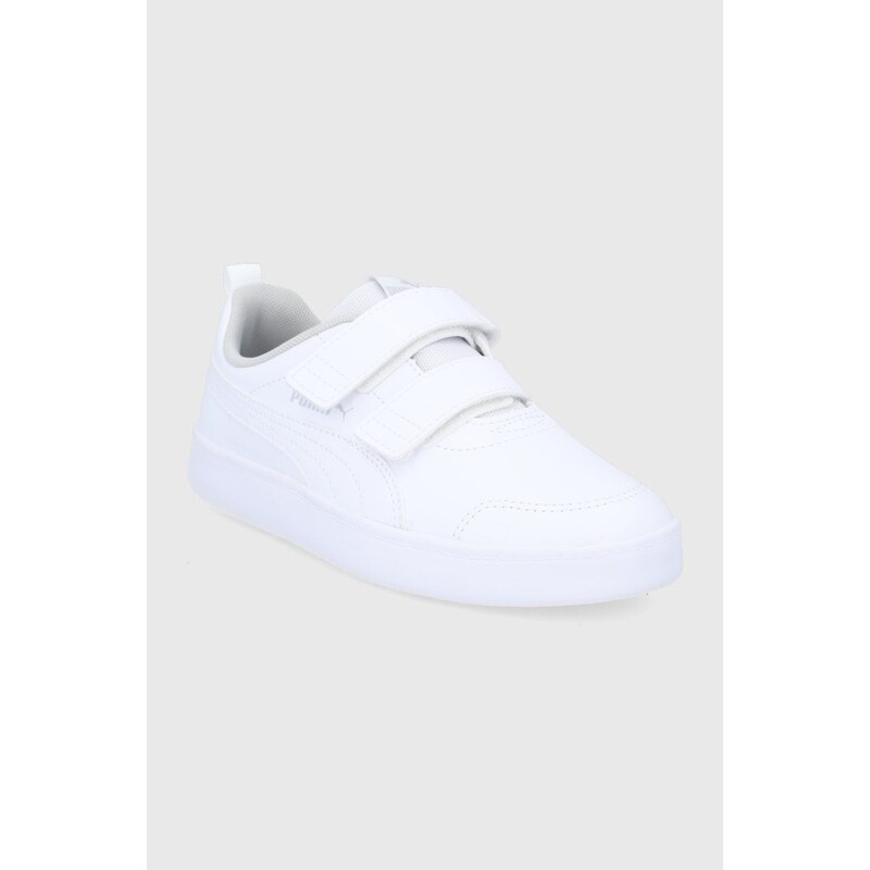 Dětské boty Puma 371543. bílá barva