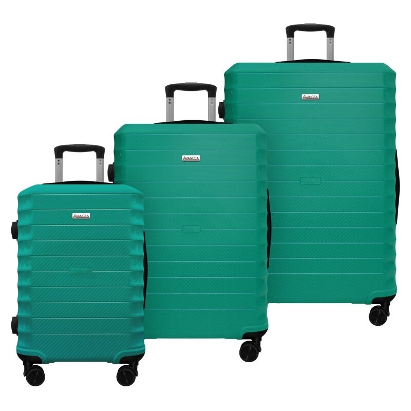 AVANCEA Sada cestovních kufrů AVANCEA DE32362 Green SML
