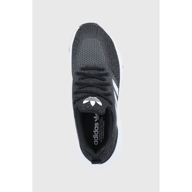 Boty adidas Originals Swift Run GZ3496 černá barva, GZ3496-BLK/WHT