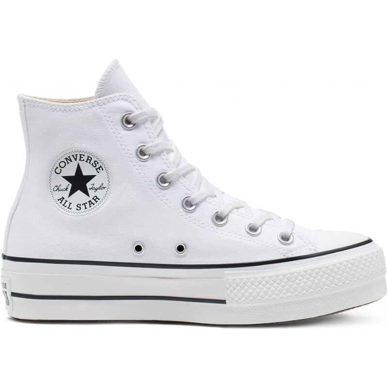 BOTY CONVERSE CT ALL STAR PLATFORM CANVA - bílá -