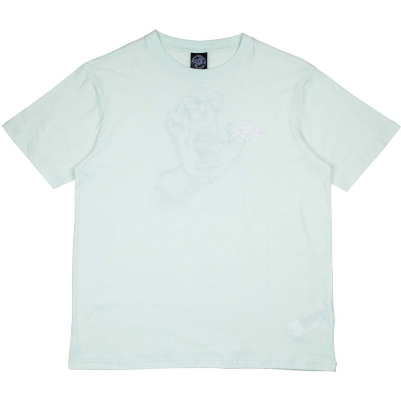 triko SANTA CRUZ - Vortex Hand T-Shirt Pastel Jade (PASTEL JADE)