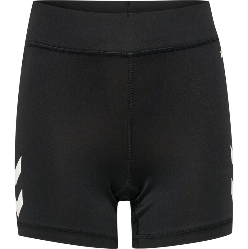 Hummel Sportovní kalhoty černá / bílá