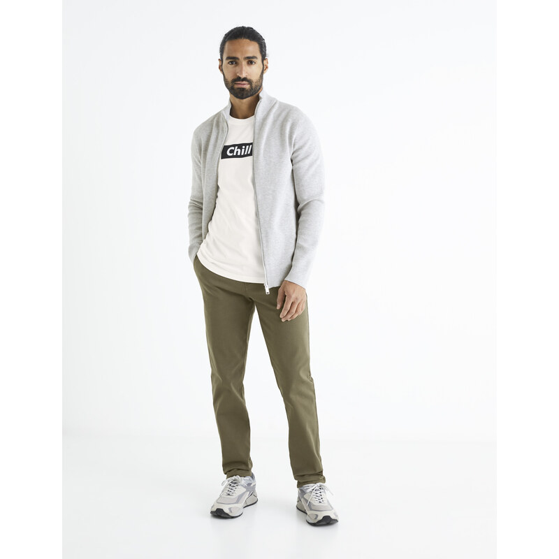 Celio Kalhoty skinny strech chinos - Pánské