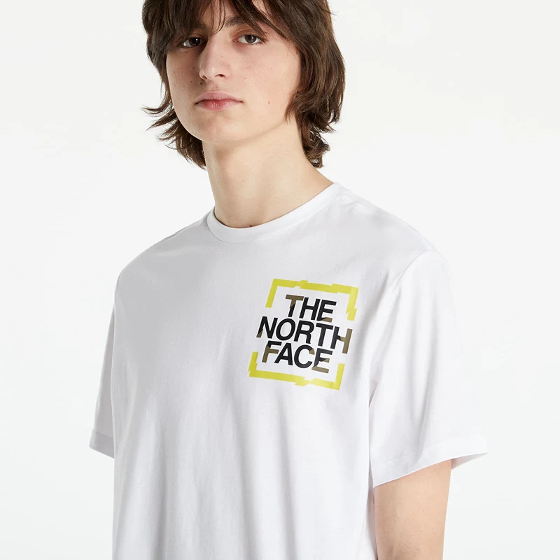 Pánské tričko The North Face M S/S Tee Graphic Ph 1 Bílá - GLAMI.cz