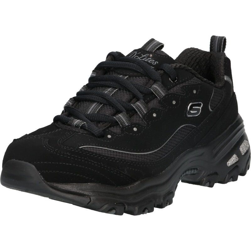 SKECHERS Šněrovací boty BIGGEST FAN černá