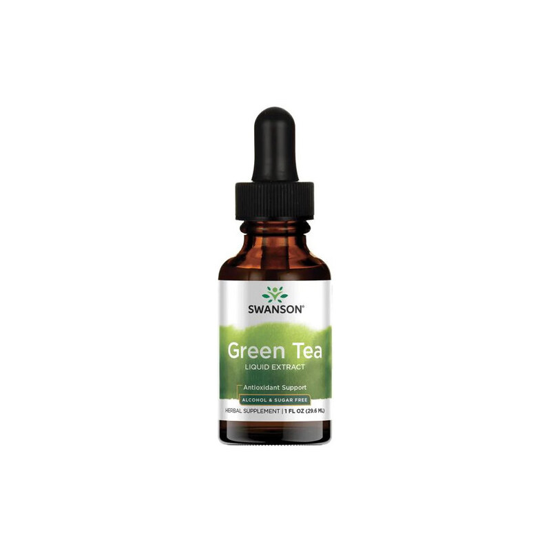 Swanson Green Tea Liquid Extract 29,6 ml, tekutina