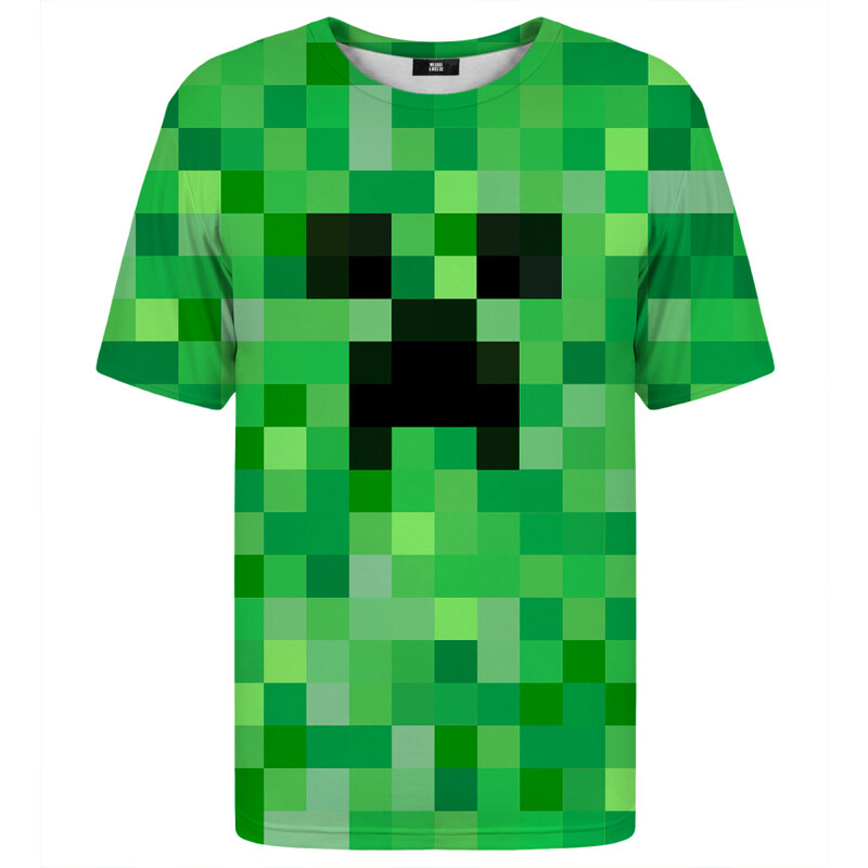 Mr. GUGU & Miss GO Unisex's Pixel Creeper T-Shirt Tsh2357