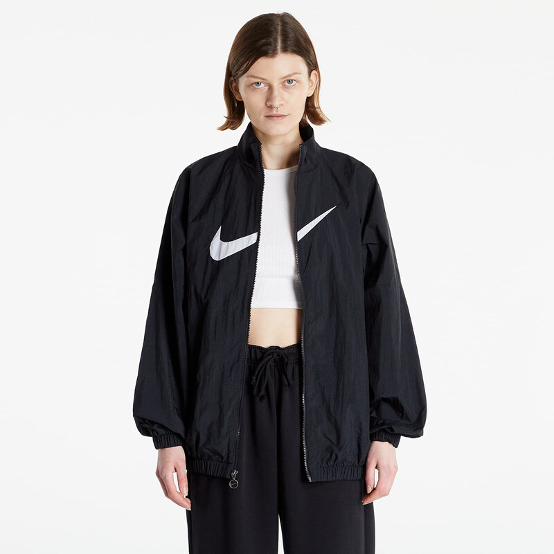 Bunda Nike Sportswear Essential Woven Jacket Black/ White L 67153011