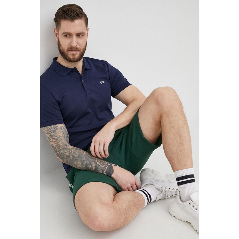 Lacoste polo bavlněné pánské