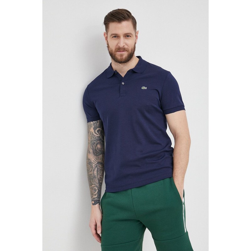 Lacoste polo bavlněné pánské