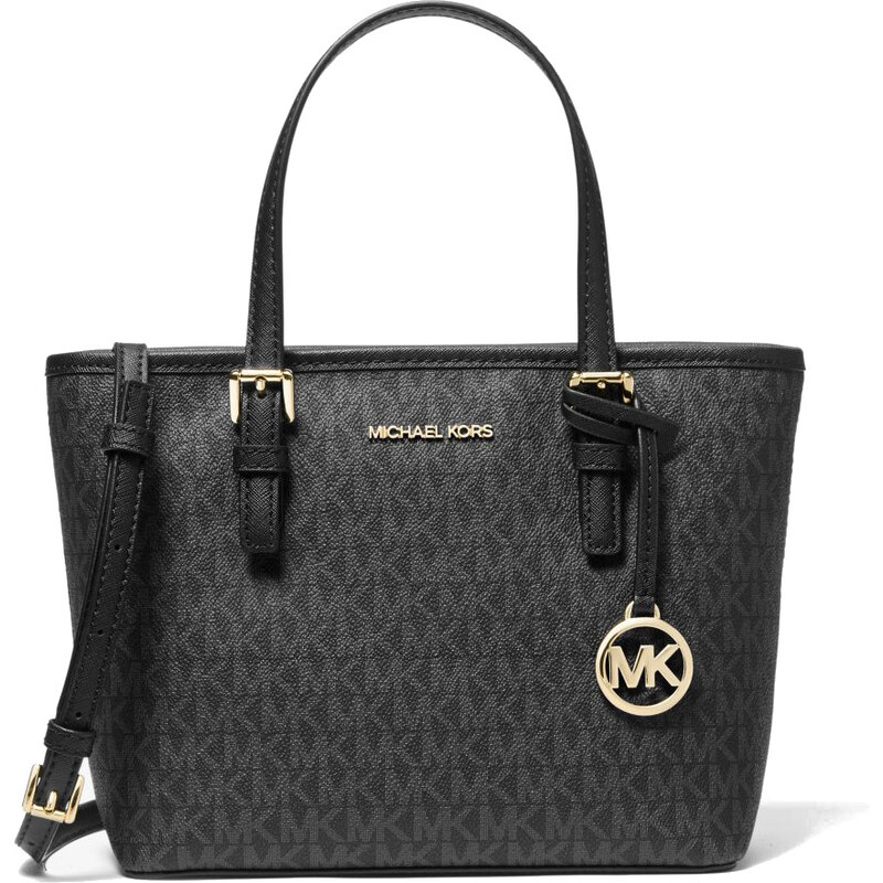 Michael Kors Jet Set Travel Extra-Small Logo Top-Zip Tote Bag