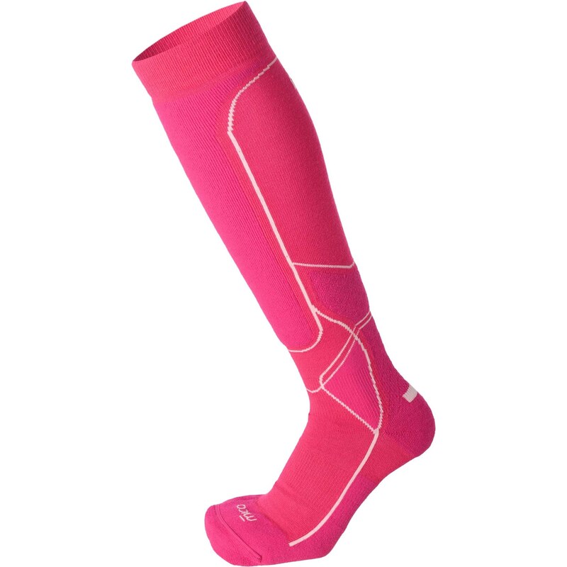 Dámské Lyžařské Ponožky Mico CALZA SKI WOMAN MEDIUM W. WARM CONTROL - růžové