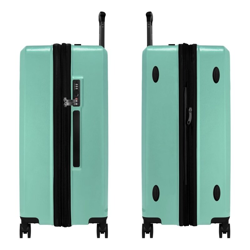 AVANCEA Cestovní kufr AVANCEA DE2934 Light Green L
