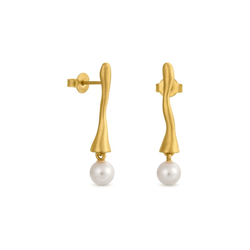 Joidart Náušnice Eclat Single Pearl (B/GP)