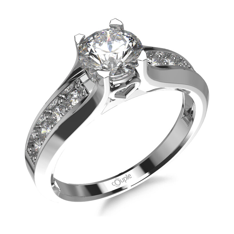 Couple Zlatý dámský prsten Rochelle 5260504 Velikost prstenu: 55