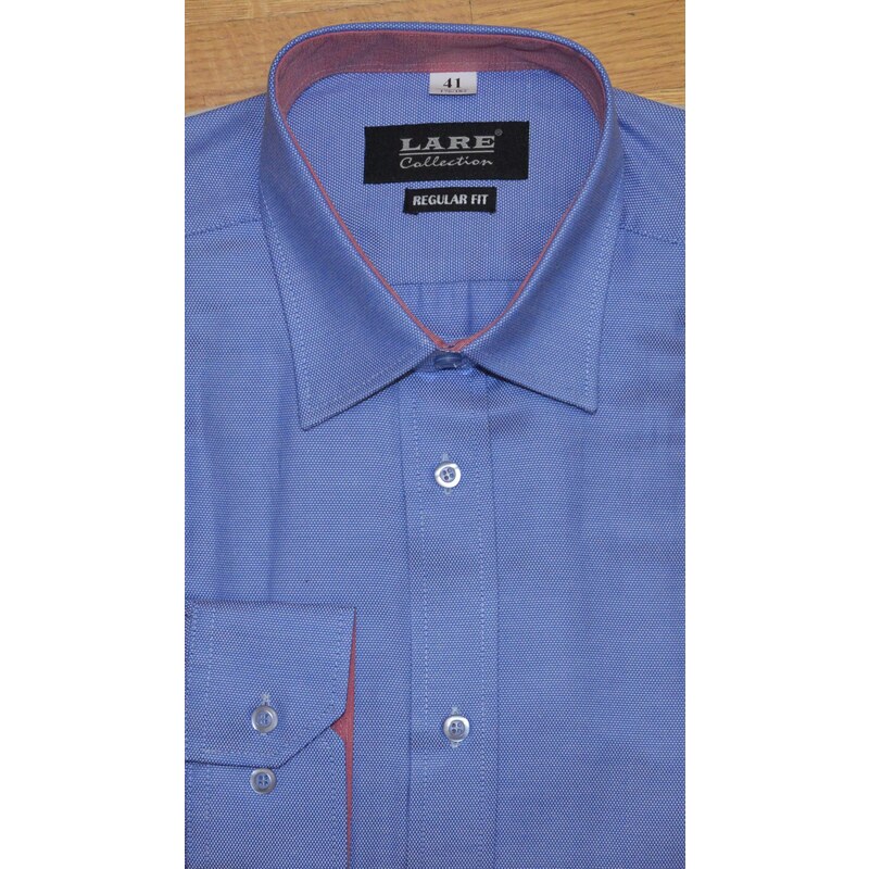 LARE Collection Pánská košile dlouhý rukáv LARE REGULAR FIT T116