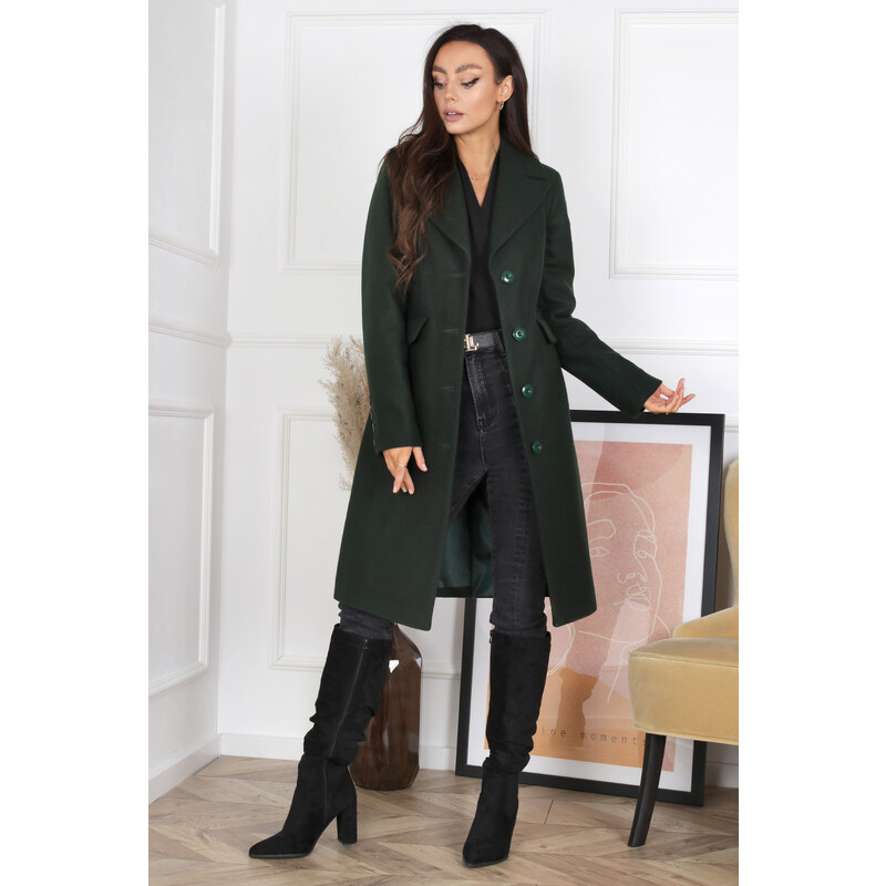 Merce Coat Hana Green