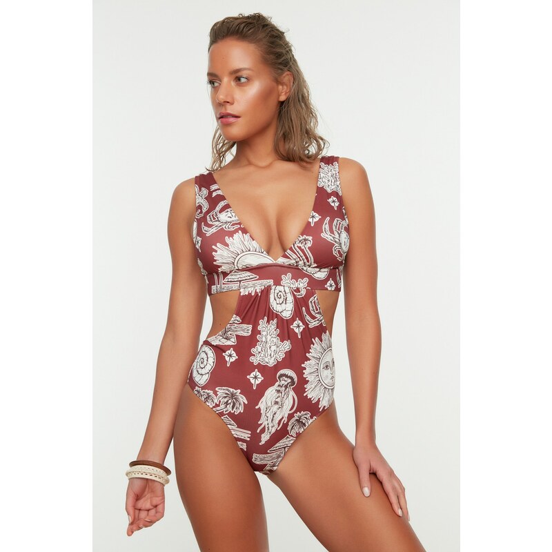 Dámské plavky Trendyol Ethnic 107048959