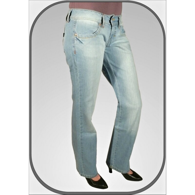 JOY JEANS Dámské bokové jeansy 357/50b dl. 32" (81cm)