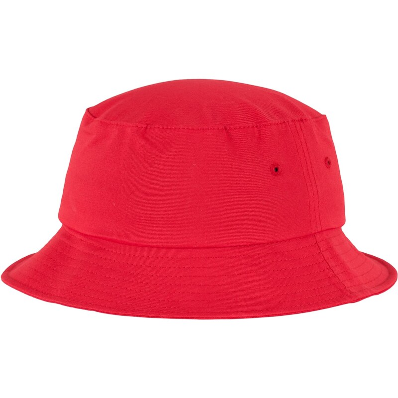 Čepice Flexfit Cotton Twill Bucket Red