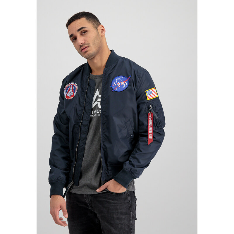 Alpha Industries Bunda MA-1 TT Nasa Reversible rep.blue 66910704