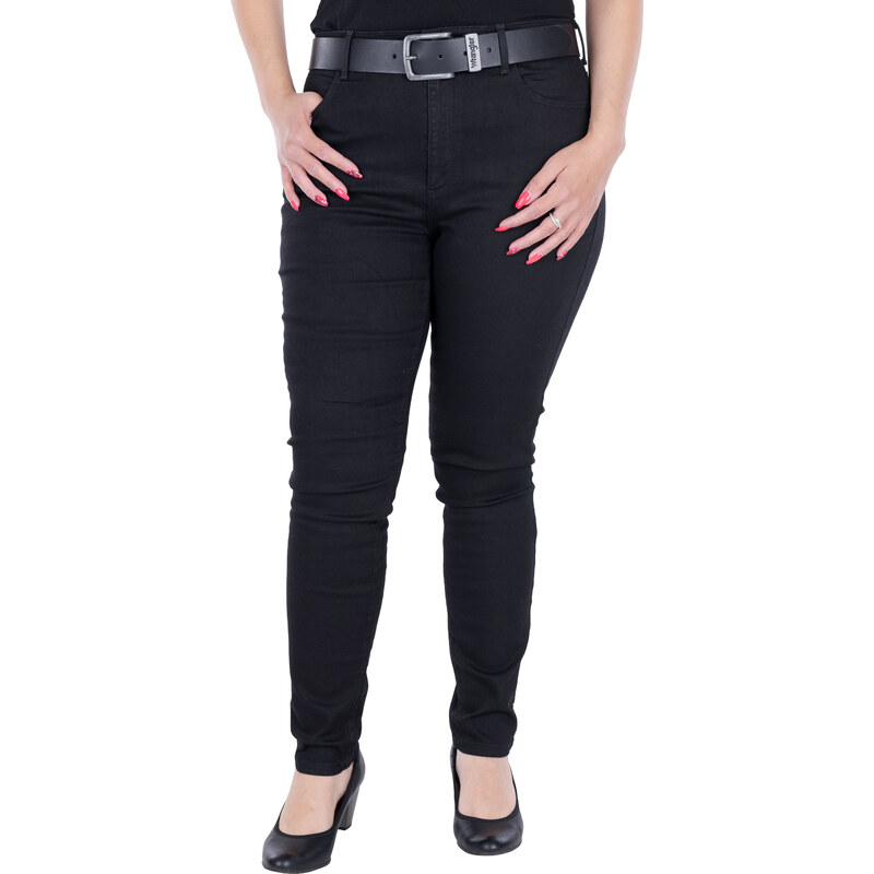 Dámské jeans WRANGLER W27HLX023 HIGH RISE SKINNY RINSEWASH